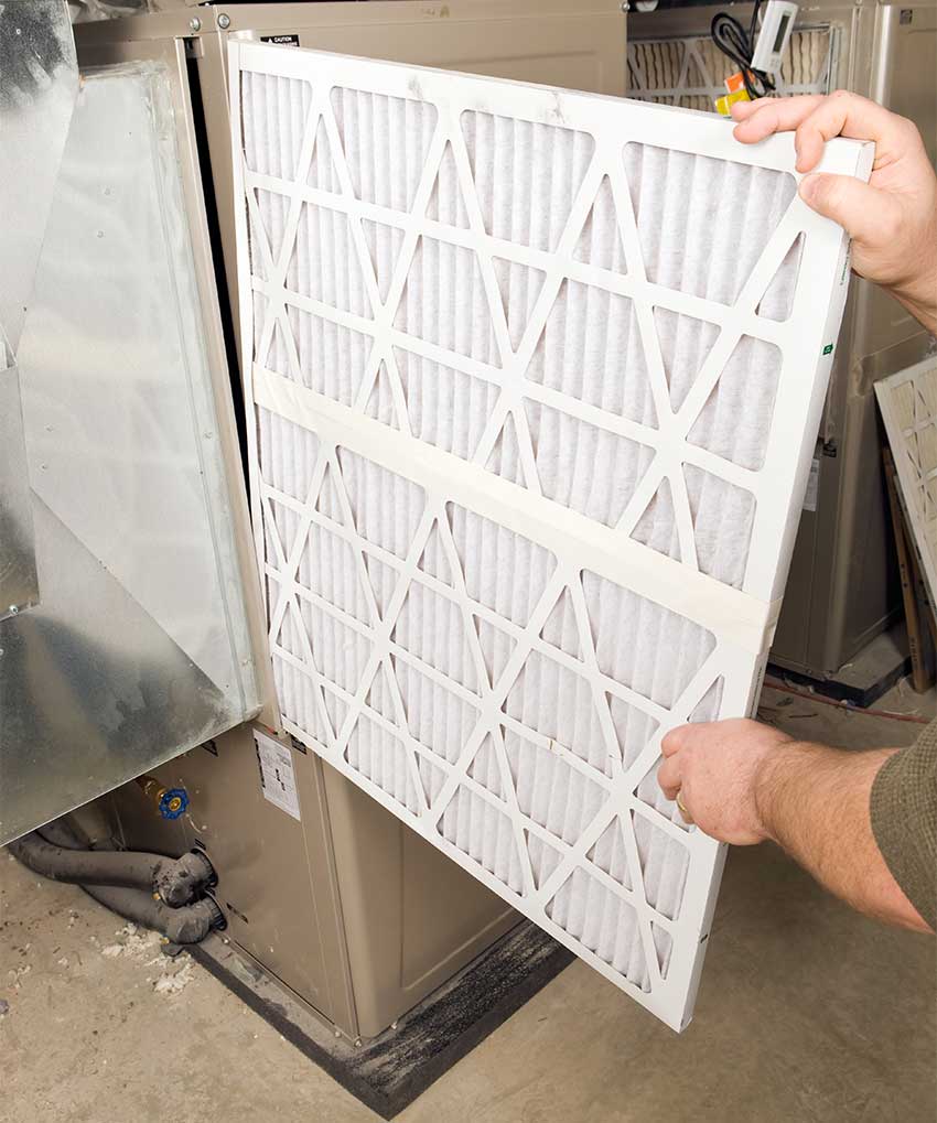 heating-filter-changing
